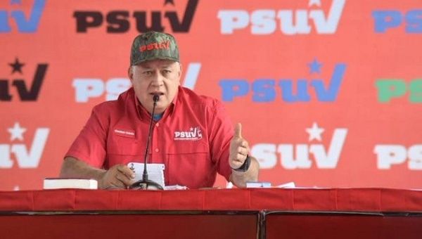 Diosdado Cabello discredited the accusations made by Colombia regarding the violation of its territory. May. 3, 2022. 