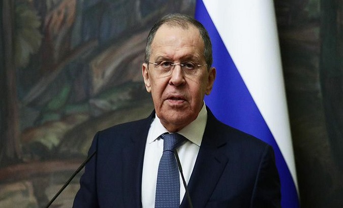 Russian Foreign Minister Sergey Lavrov. May. 5, 2022.