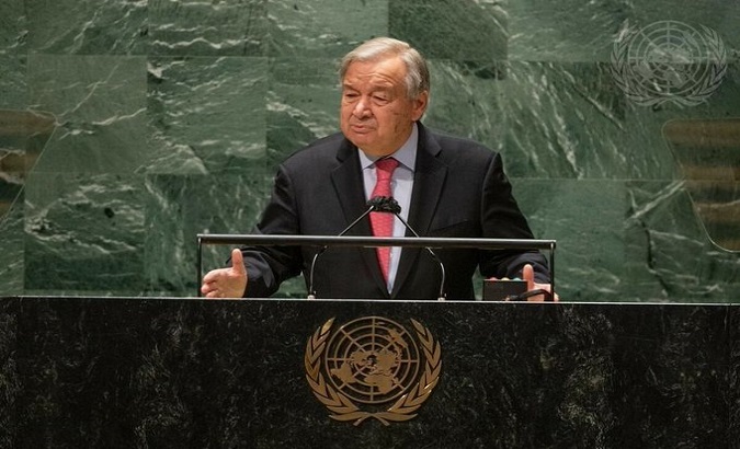 United Nations Secretary-General António Guterres. May. 18, 2022.