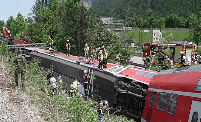 German authorities reported 4 dead and 30 injured resulting from the train derailment in the district of Garmisch-Partenkirchen. Jun. 3, 2022.