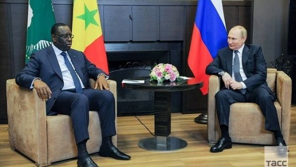 In a special TV interview on Friday evening following a meeting with African Union head Macky Sall in Sochi, Putin accused Western leaders of trying 