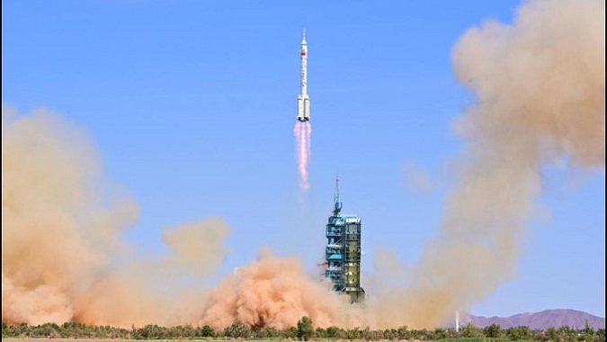 China successfully launched the Shenzhou 14 crewed mission to the Tiangong space station, where the three astronauts will stay for six months to complete its construction, China Manned Space Agency (CMSA) announced.