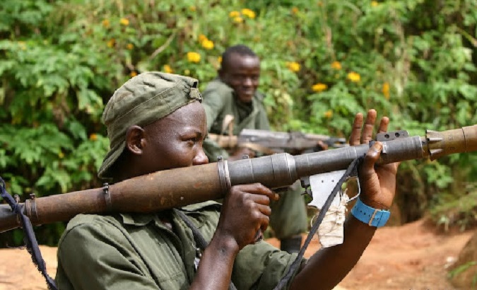 M23 fighters in the Democratic Republic of the Congo.
