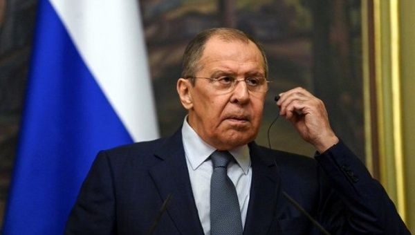 Russian Foreign Minister Sergey Lavrov. Jun. 6, 2022. 