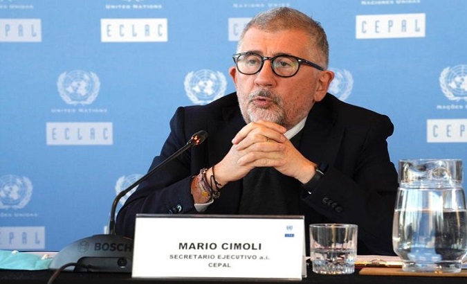 Acting Executive Secretary of ECLAC, Mario Cimoli. Jun. 6, 2022.