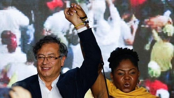 Colombia's new President, Gustavo Petro and Vice President, Francia Márquez