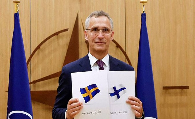 NATO's Secretary-General discussed Monday Sweden and Finland's membership. Jun. 20, 2022.