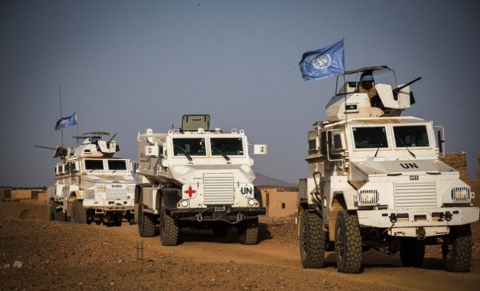 Members of the UN Peacekeeping Mission in Mali.