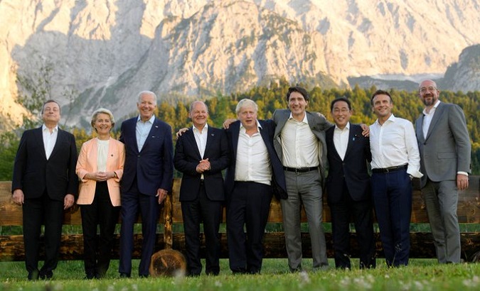 Participants of the G7 Summit in Germany, June 27, 2022.