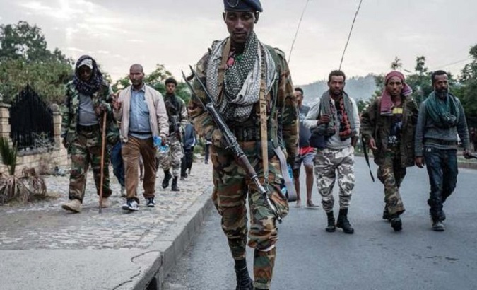 Members of the Ethiopia Tigray People’s Liberation Front, 2022.