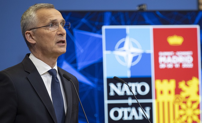 NATO Secretary Jens Stoltenberg, Madrid, Spain, June 29, 2022.