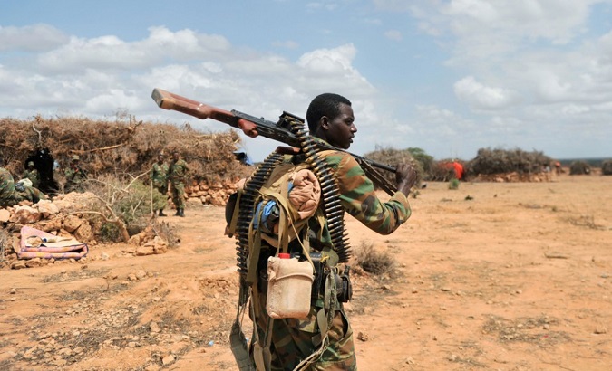 An Ethiopian soldier, 2022.