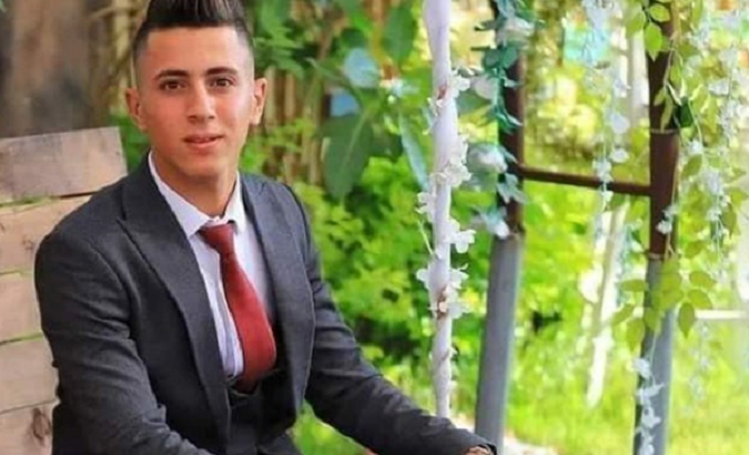 Rafiq Riyad Ghannam, the Palestinian youth shot dead on July 6, 2022.