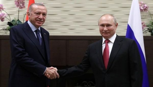 The presidents of Russia and Turkey held a telephone conversation in view of the forthcoming Russian-Turkish summit. Jul. 11, 2022. 