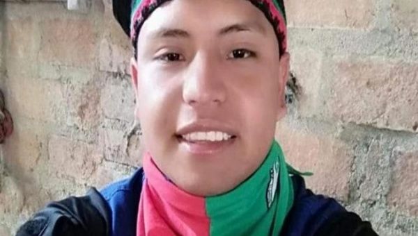 Jorge Eliecer Mejía of the Indigenous Guard was murdered when he was in a public establishment in Mondomo. Jul. 17, 2022.
