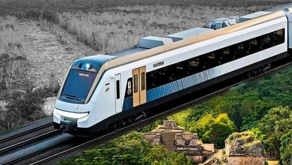 AMLO says that the Mayan Train works have been resumed in defense of the national public interest. Jul. 19, 2022. 