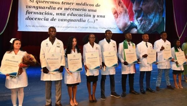 822 medical science graduates from 24 countries received their diplomas. Jul. 28, 2022. 