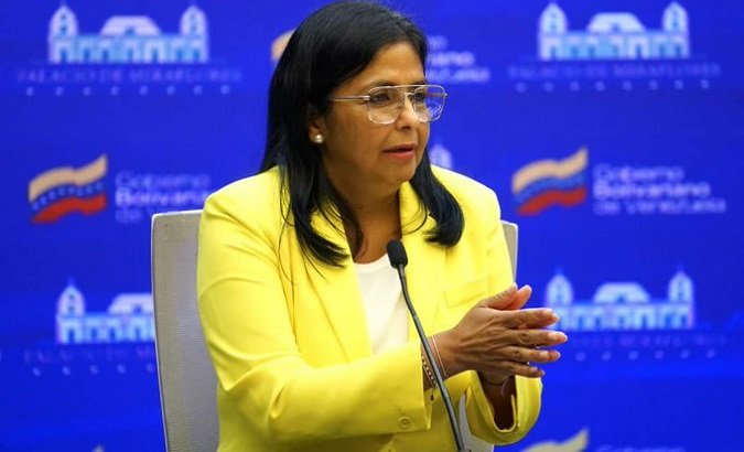 Venezuelan Vice President Delcy Rodriguez, 2022.
