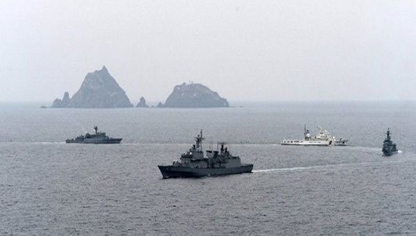 South Korea's military performed annual drills near the Dokdo Islands. Jul. 29, 2022.