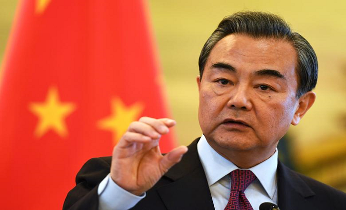 Chinese FM said ratified China's position in relation to Pelosi's visit to Taiwan. Aug. 3, 2022.