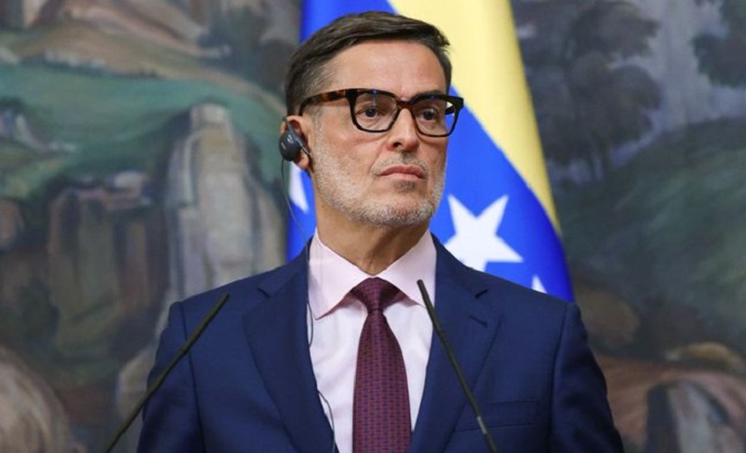 Venezuela's Ambassador to Colombia Felix Plasencia.