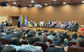 During the National Agreement Against Hunger Forum, the Colombian government called for the approval of an anti-hunger law. Aug. 19, 2022.