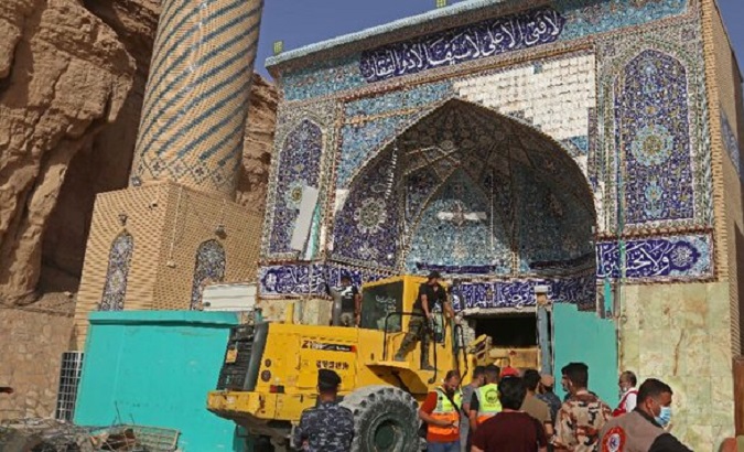 Qattarat al-Imam Ali shrine, Iraq, Aug. 22, 2022.