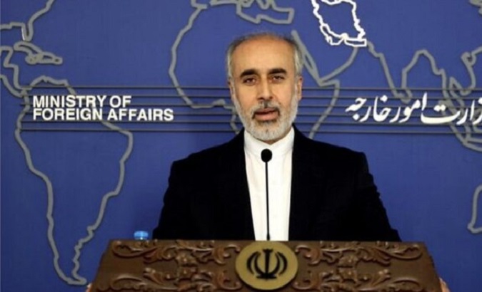 Iranian Foreign Ministry spokesman Nasser Kanaani, Aug. 22, 2022.