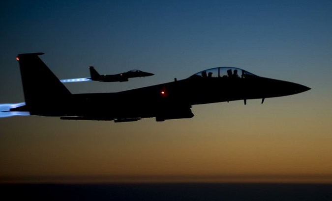 US F-15E Strike Eagles.