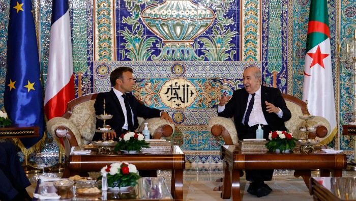 Esta es la segunda vez que Emmanuel Macron visita Argelia como presidente, después de una primera visita en diciembre de 2017.