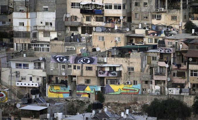 Eye Murals in Jerusalem, 2022.