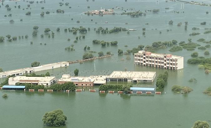 Effects of floods in Pakistan, Sept. 14, 2022.