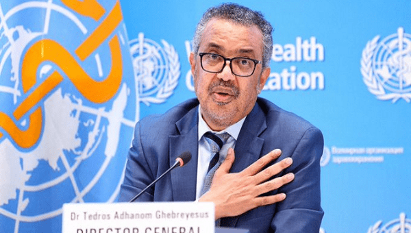 WHO Director-General Tedros Adhanom Ghebreyesus called on governments to continue the drive for vaccination. Sep. 14, 2022. 