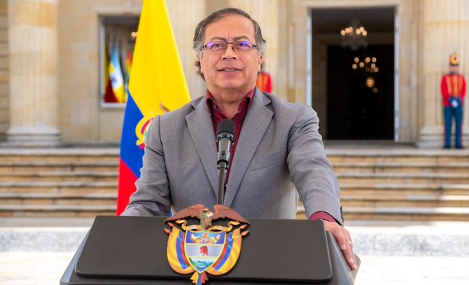 President Gustavo Petro, Bogota, Colombia, Sept. 14, 2022.