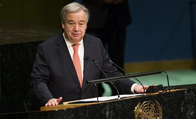 United Nations Secretary Antonio Guterres, New York, U.S., Sept. 20, 2022.