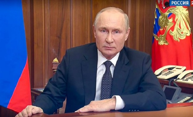 President Vladimir Putin, Moscow, Russia, Sept. 21, 2022.
