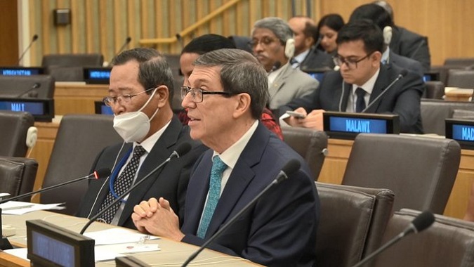 Cuba called for action with unity, cohesion, creativity and solidarity, in defense of collective interests at the NAM Ministerial Meeting on global post-pandemic recovery.
