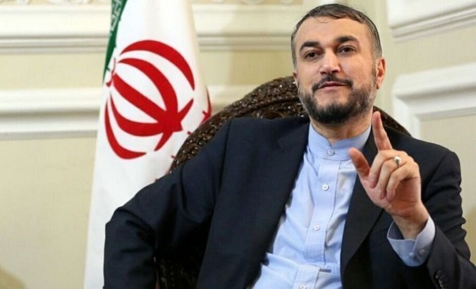 Iranian Foreign Minister Hosein Amir Abdolahian. Sep. 25, 2022.
