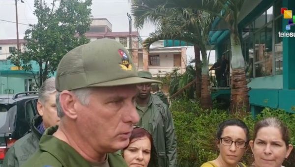 Cuban President Diaz Canel