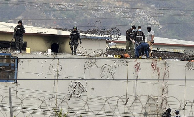 Control was resumed in Guayaquil's jail number 1, according to the authorities. Oct. 6, 2022.