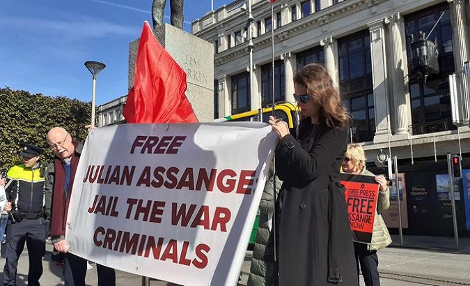 Since 2019, journalist and Wikileaks founder Julian Assange has been held in Belmarsh Prison, south of London. Oct. 10, 2022.