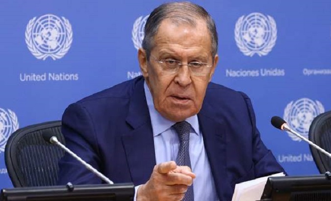 Russian Foreign Affairs Ministry Sergey Lavrov, 2022.