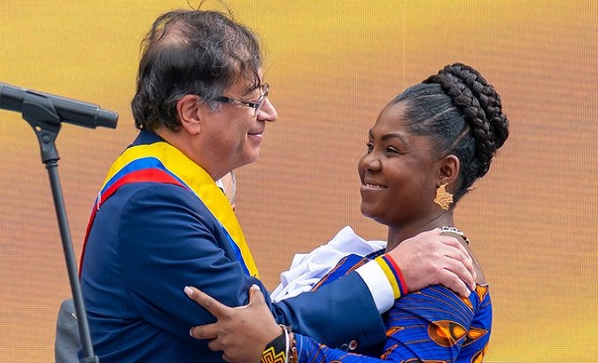 Colombia's President, Gustavo Petro, and Vice President, Francia Márquez, are committed to guaranteeing inclusion at the institutional level. Oct. 18, 2022.