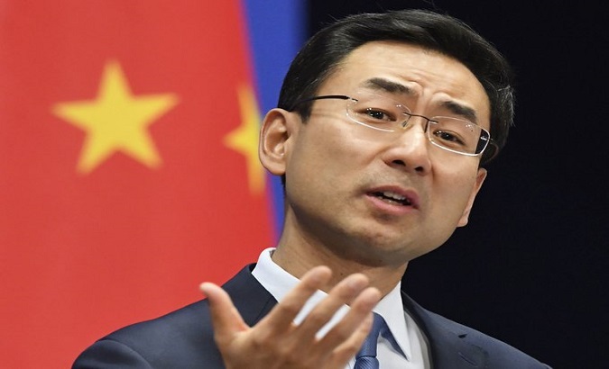 China's deputy representative to the United Nations, Geng Shuang. Nov. 3, 2022.
