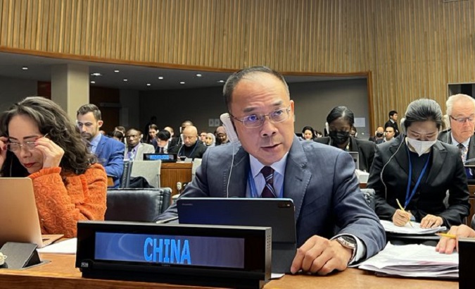 Chinese Ambassador for Disarmament Affairs Li Song, Oct. 2022.