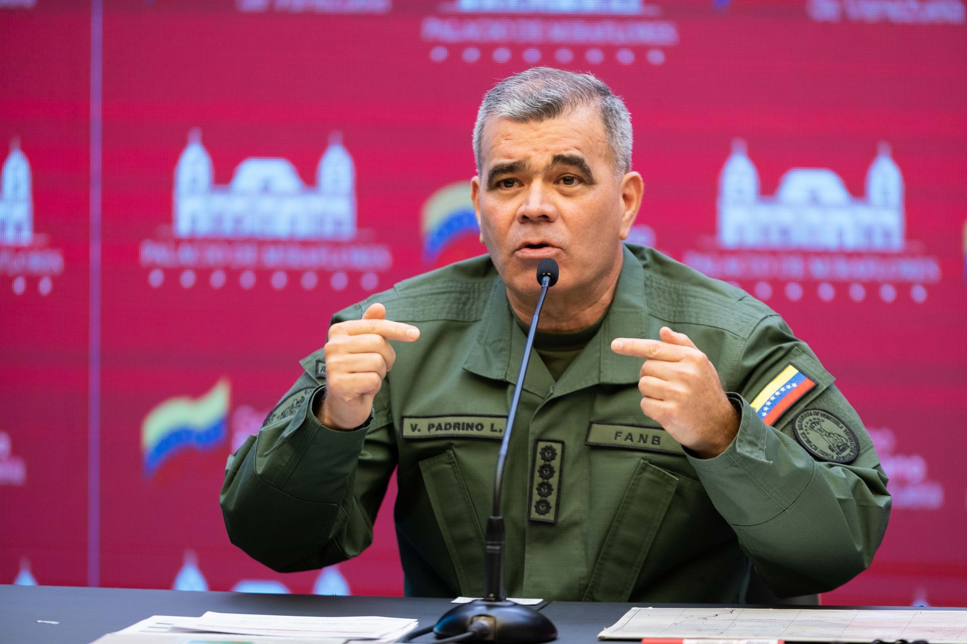 Venezuelan Defense Minister Vladimir Padrino López