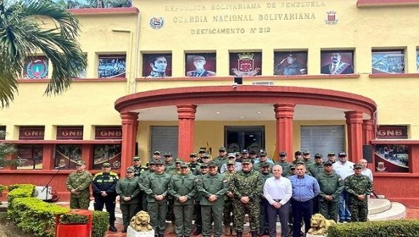 Venezuelan Minister of Defense, Vladímir Padrino, and FANB Strategic Operational Commander, Domingo Hernández, attended the meeting. Nov. 9, 2022. 