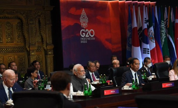 Final plenary session of the G20 meeting, Bali, Indonesia, Nov. 16, 2022.