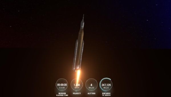 Artemis I launch, U.S., Nov. 16, 2022.
