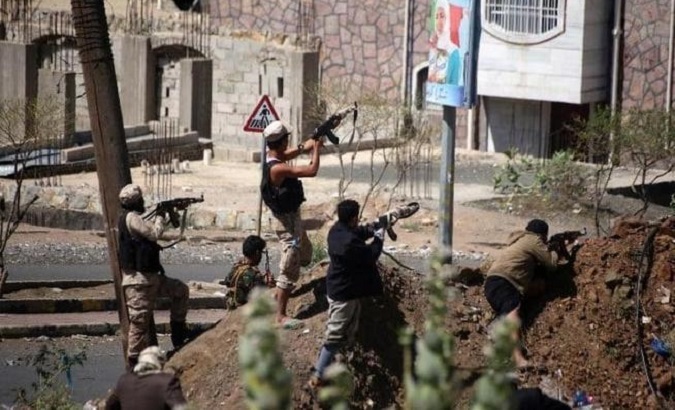 Houthis forces in the city of Taiz, Yemen, Nov. 16, 2022.